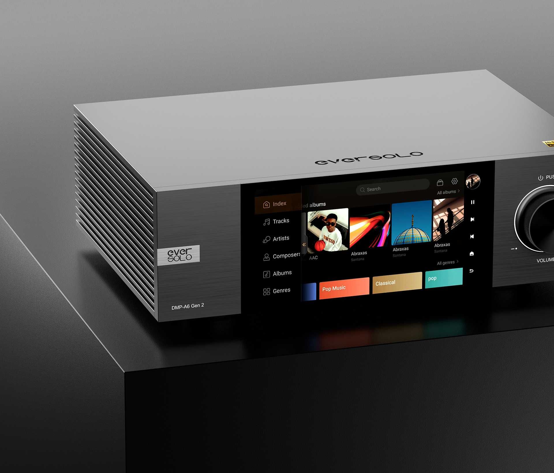 NOVIDADE ! EVERSOLO DMP-A6 G2 - Streamer de música Hi-Res com DAC