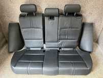 Kanapa tylna podlokietnik cupholder tyl skora czarna LADNA BMW X3 E83 ORG