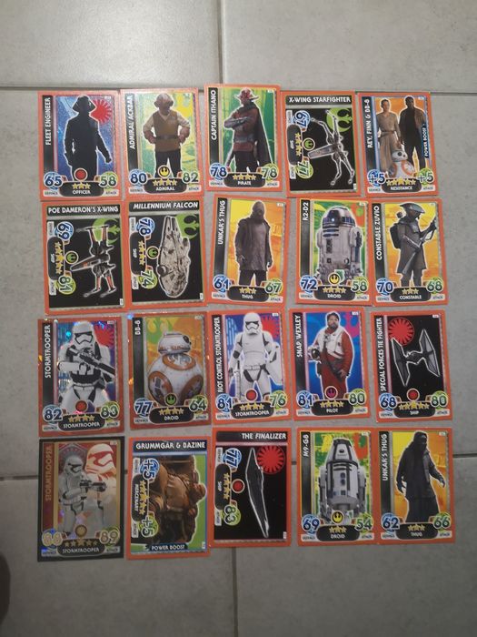 Karty Force attax start wars