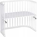 Łóżeczko drewniane Babybay MAXI 54 x 94 cm biały