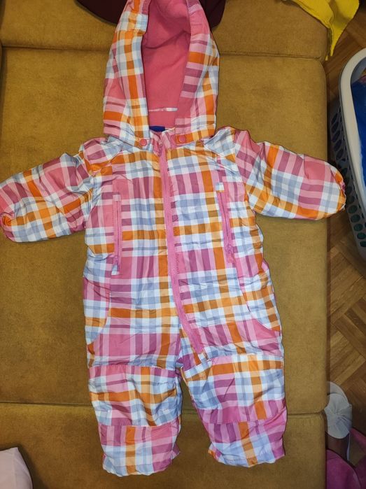 Kombinezon zimowy ciepły dla dziewczynki