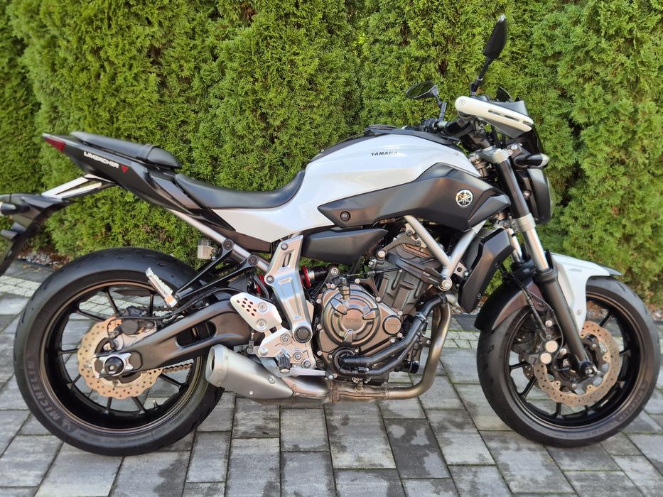 Yamaha MT 07 ABS JAK Nowa 12500km ks serw. Tuv, DODATKI kat A 09 600