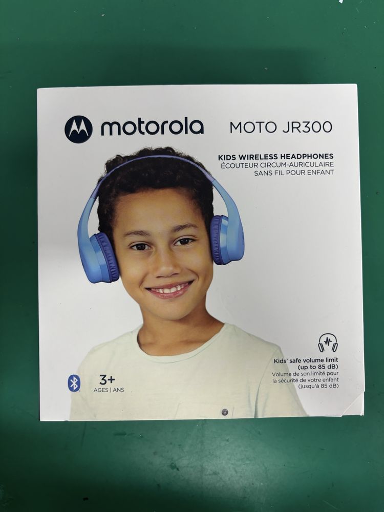 Słuchawki dla dziecka . Motorola moto jr300 Nowe
