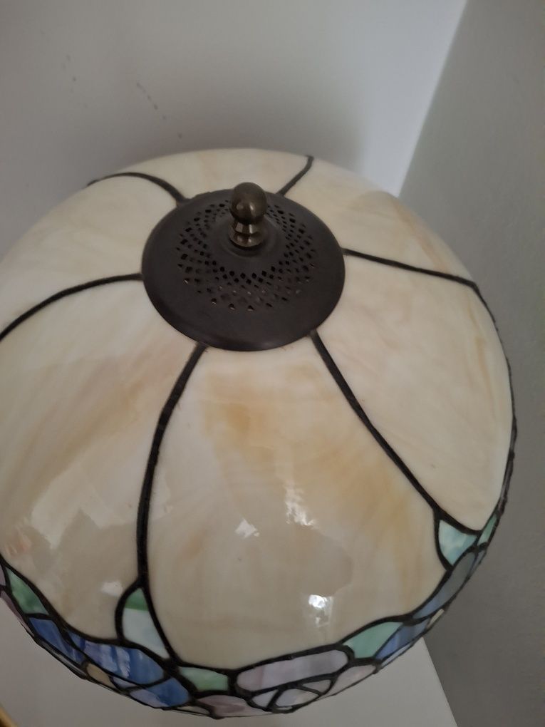 Lampa Stołowa W Stylu Tiffany, Lampa Nocna, Witraże