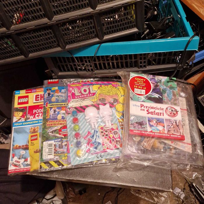 stare gazetki z kiosku