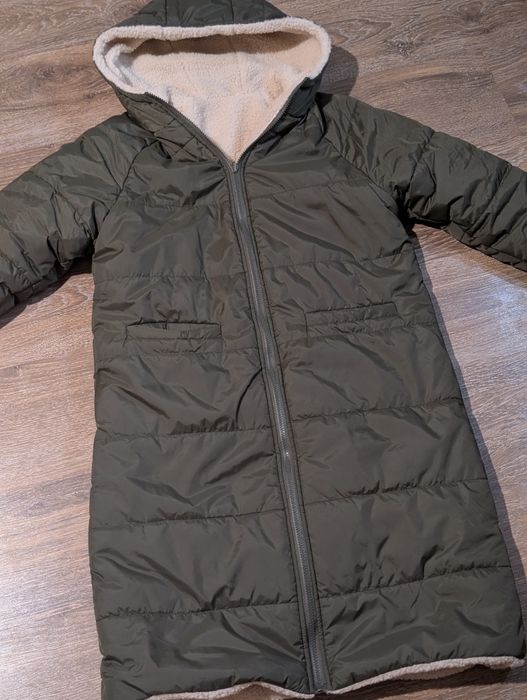 Куртка плащ зимова двостороння