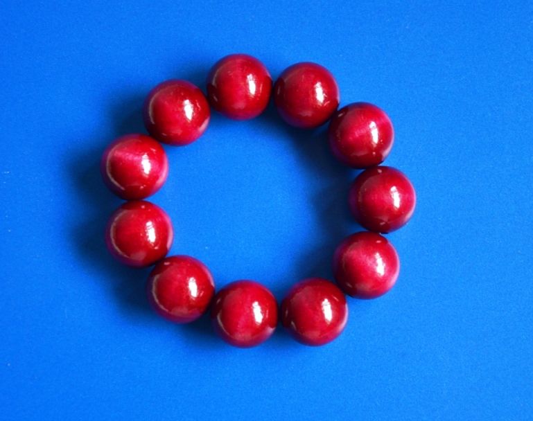 Bransoletka czerwone korale