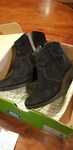 Crocs zamszowe botki na koturnie r. 36