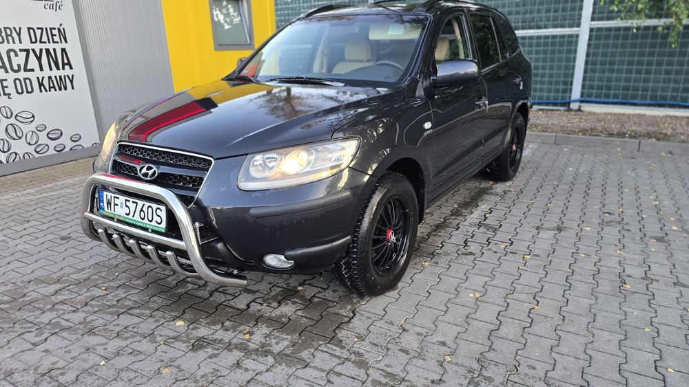 Hyundai Santa Fe II 2008r. 2.2 CRDI 4x4 Manual Salon PL 170tys.przeb.