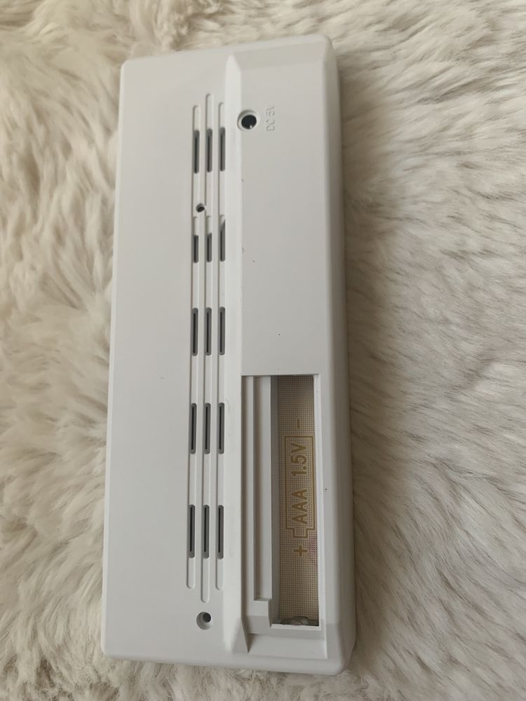Budzik zegar termometr LED lustrzany