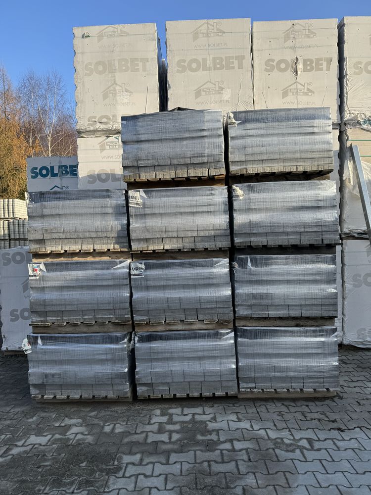 Kostka brukowa Forbet Zeno Parhenon 6 cm muszla od ręki, transport hds