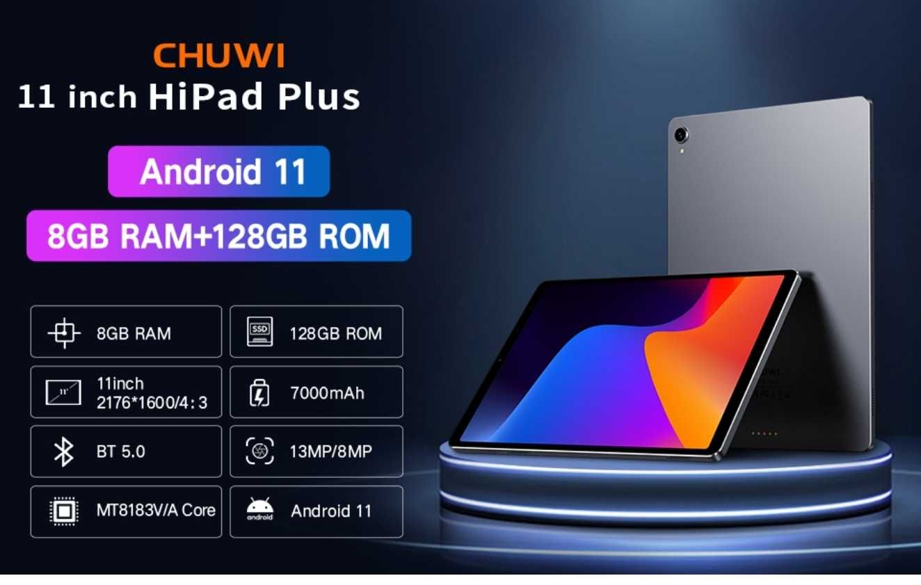 Tablet CHUWI Hipad Plus + teclado