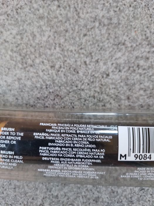 Pędzelek do pudru z włosia naturalnego