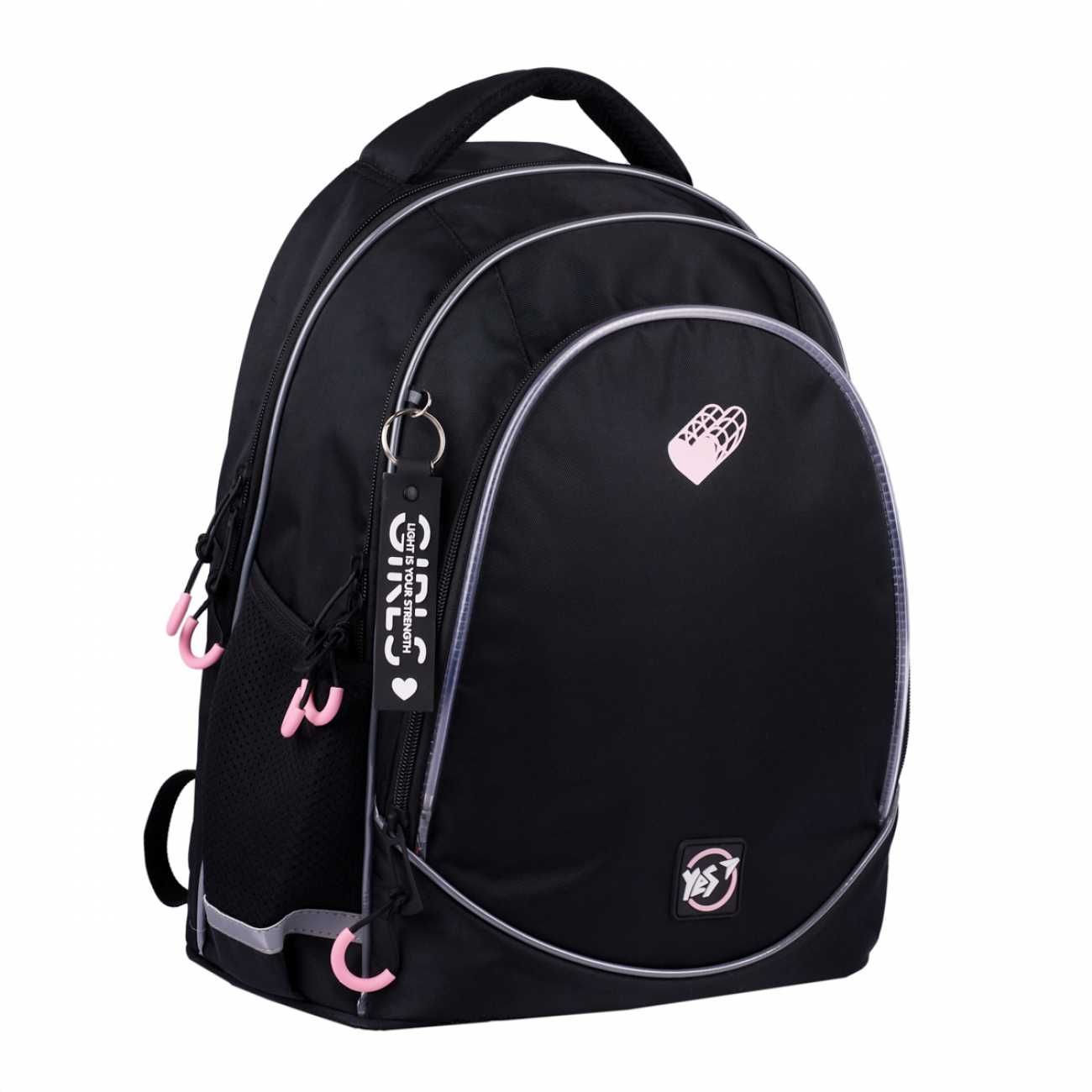 Рюкзак шкільний YES Pink Heart TS-52