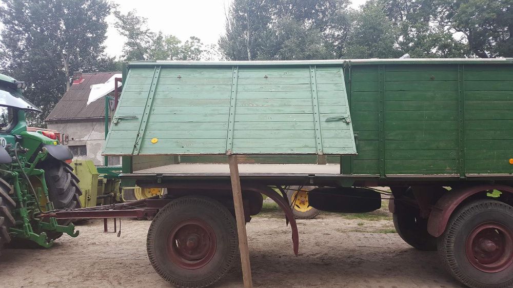 Sprzedam Przyczępę Sztywna 14 ton HL - Niemka - Drewnianka - brandys