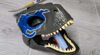 Dino maska Mattel Velociraptor furry twardy plastik