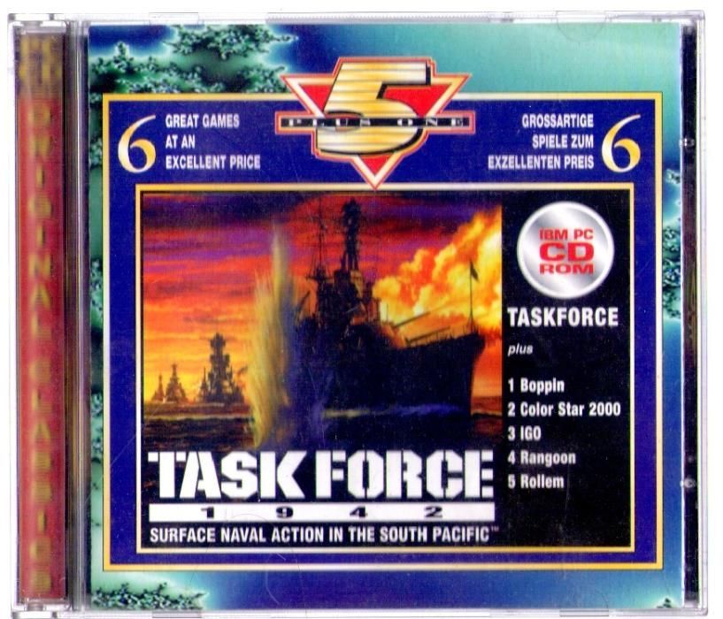Jogo clássico p/ PC - Task Force 1942 - Original - 6 jogos incluídos
