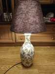 lampa podlogowa porcelanowa