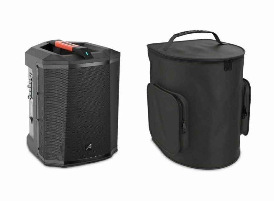 Sistema coluna  PA portátil Bluetooth a bateria com bolsa