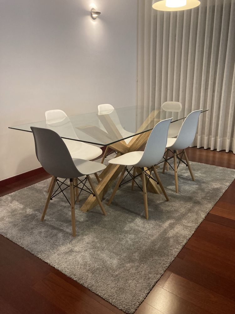 Conjunto de 6 cadeiras de jantar