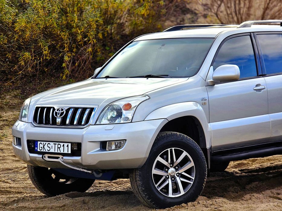 Toyota Land Cruiser salon Polska, serwisowana ASO, bezwypadkowa, doinwestowana, FV23%.