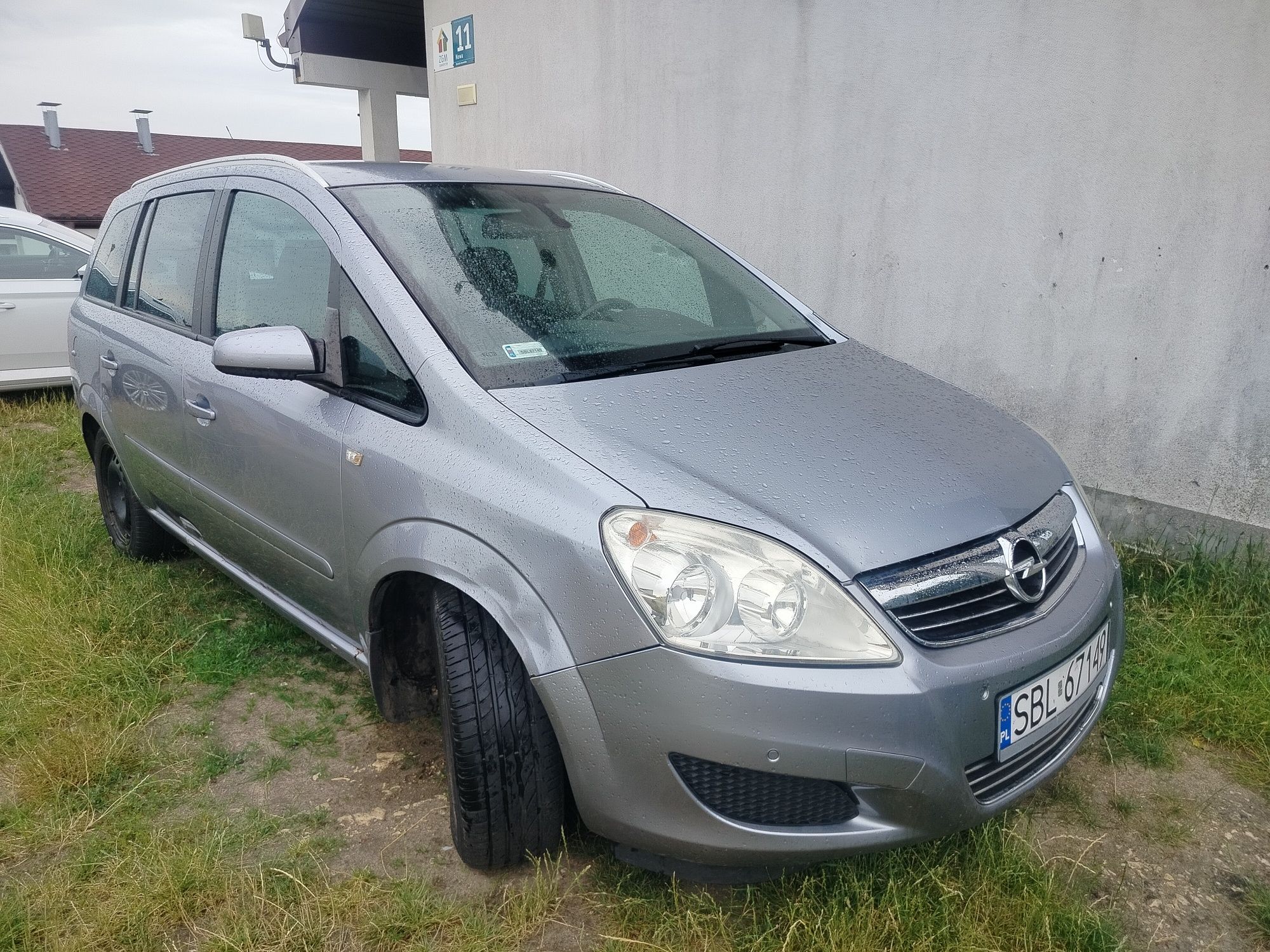 Maska zderzak lampy z163