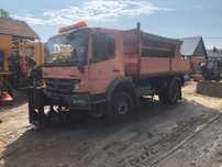 Mercedes-Benz Atego 1324 4x4 wywrotka piaskarka solarka  Mercedes atego 1324 4x4 wywrotka piaskarka solarka epoke euro5 manual