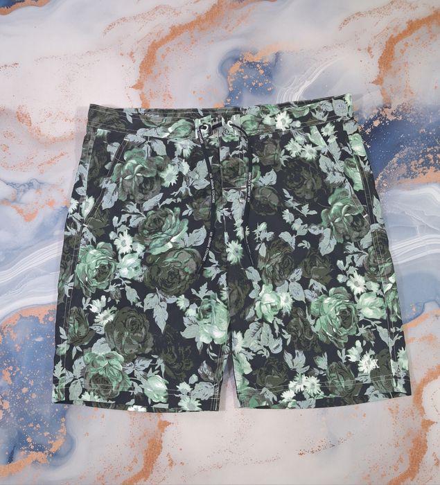 Шорты Armani Exchange плавательные пляжные с принтом мужские