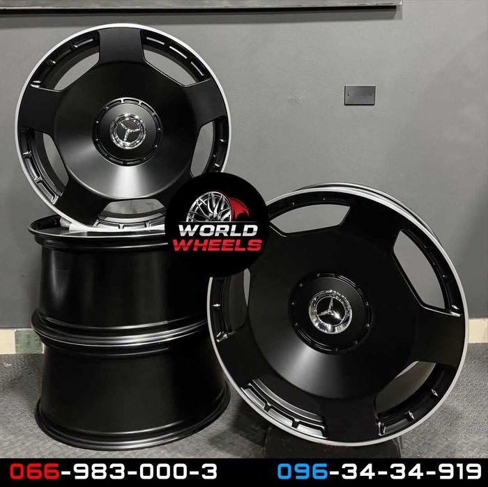 Новые диски R22 5x130 Mercedes G-class Гелик Кубик Brabus G 500 AMG