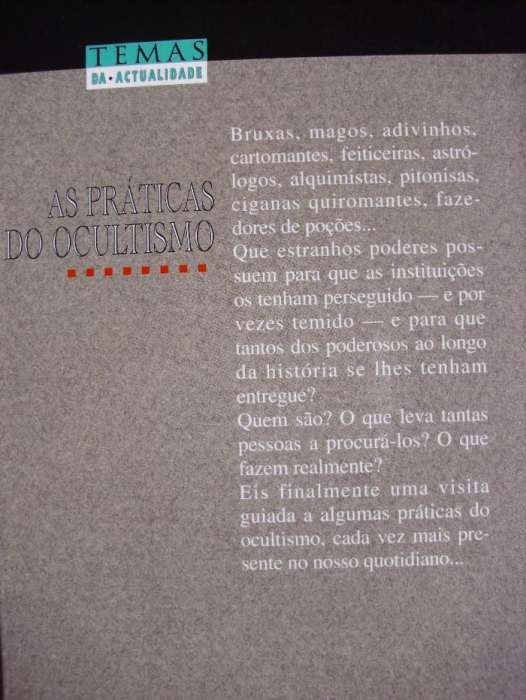 As Práticas do Ocultismo de Teresa Castro D´Aire