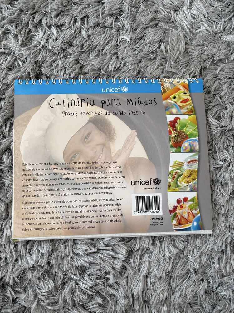 Livro de culinária para miudos