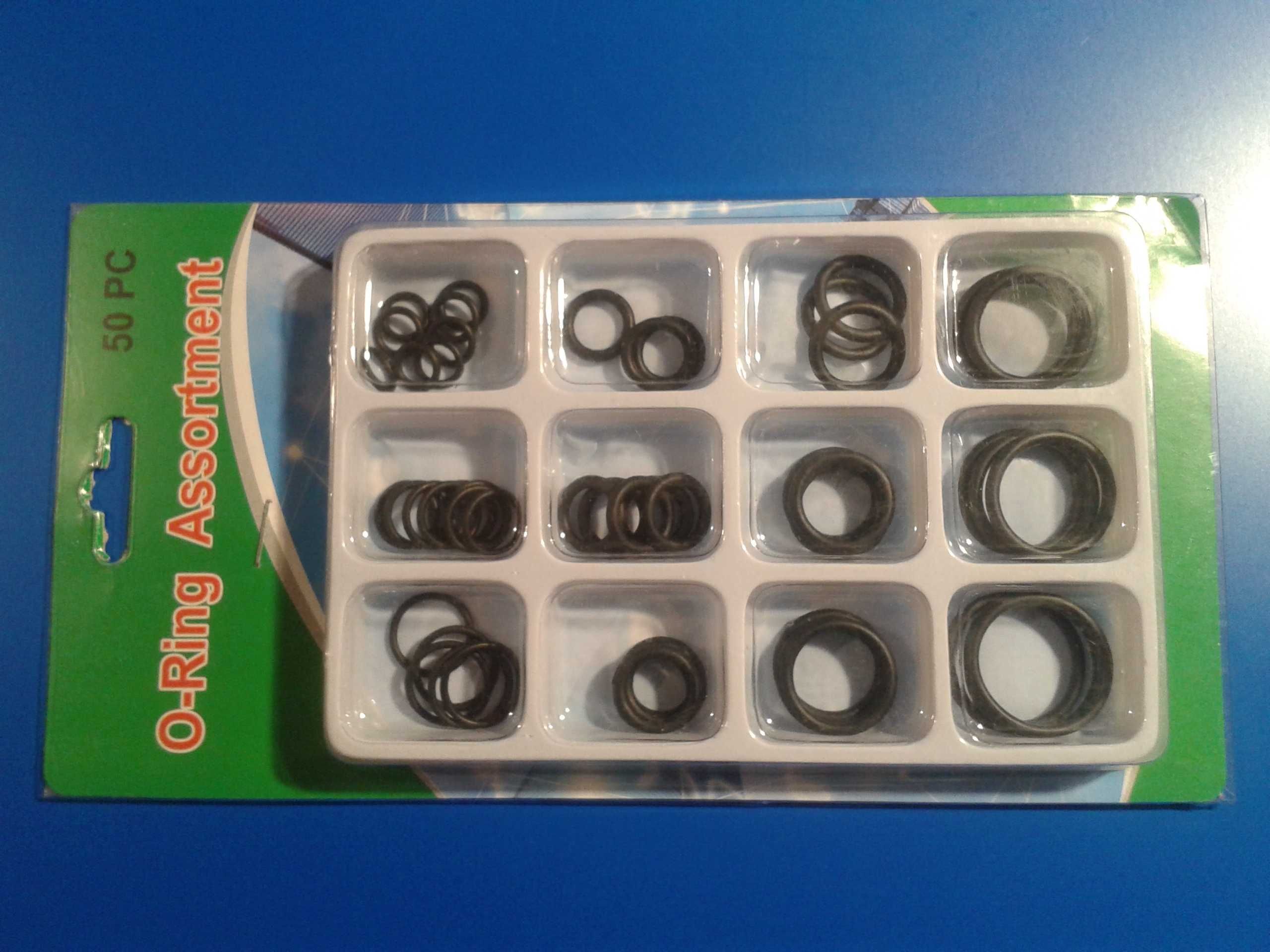 Oringi podkładki uszczelki gumowe zestaw 10-26 mm