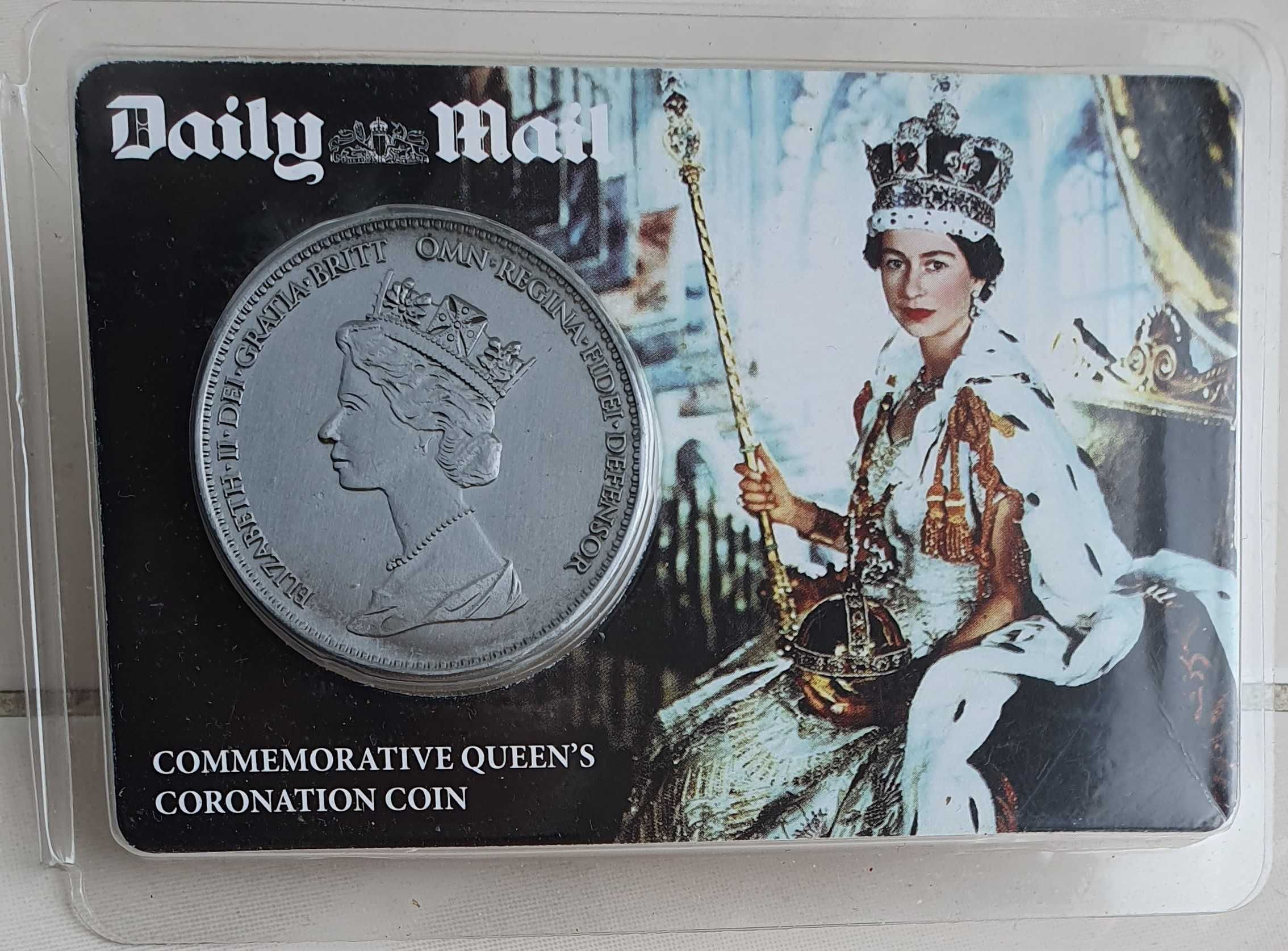 Пам'ятна монета 1953р.присвячена коронації королеви Єлизавети ІІ