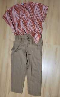 Zestaw-bluzka+spodnie damskie roz XL