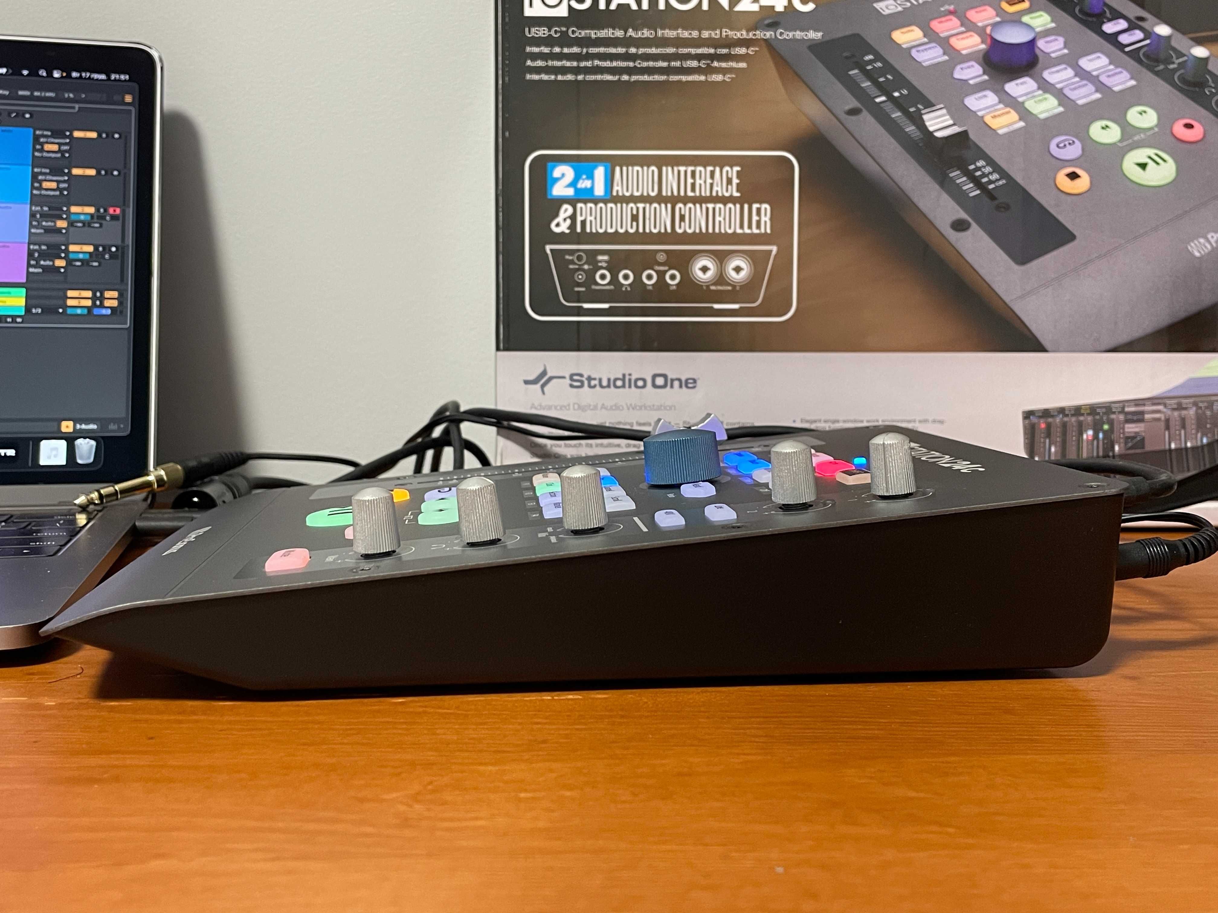 Звукова карта + контролер Presonus ioStation 24c