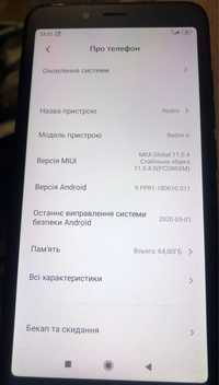 Redmi 6 3/64 Black в нормальному стані