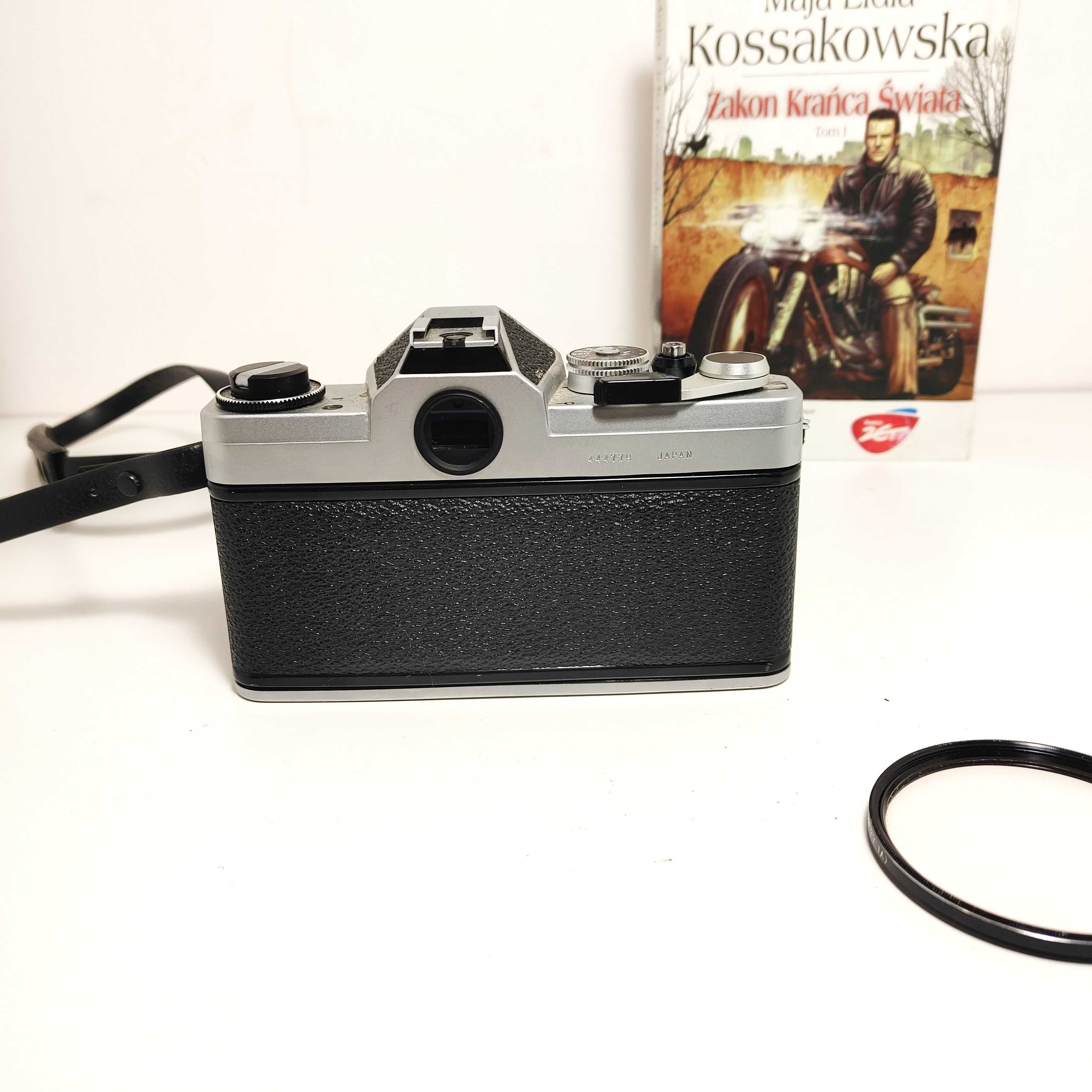 Piękna lustrzanka analogowa MIRAGEFLEX CS - Chinon CS z  1:2,8 28 mm