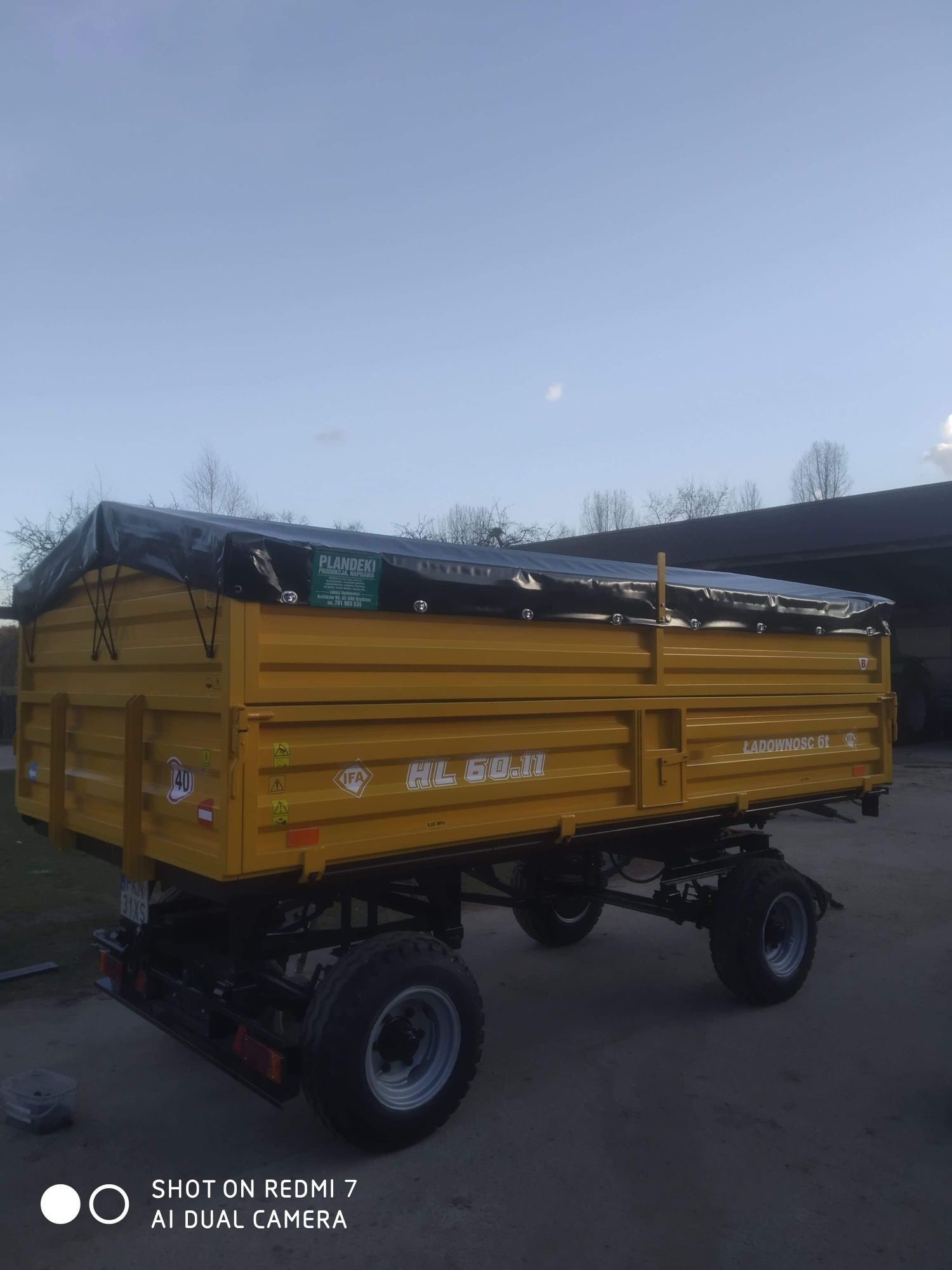Plandeka na hl, d47, krone, brandys, plandeki