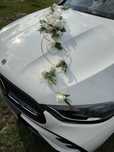 Dekoracje na auto do ślubu sprzedaż wypożyczenie