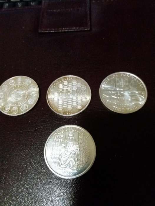 Moedas de 1000$00 Prata