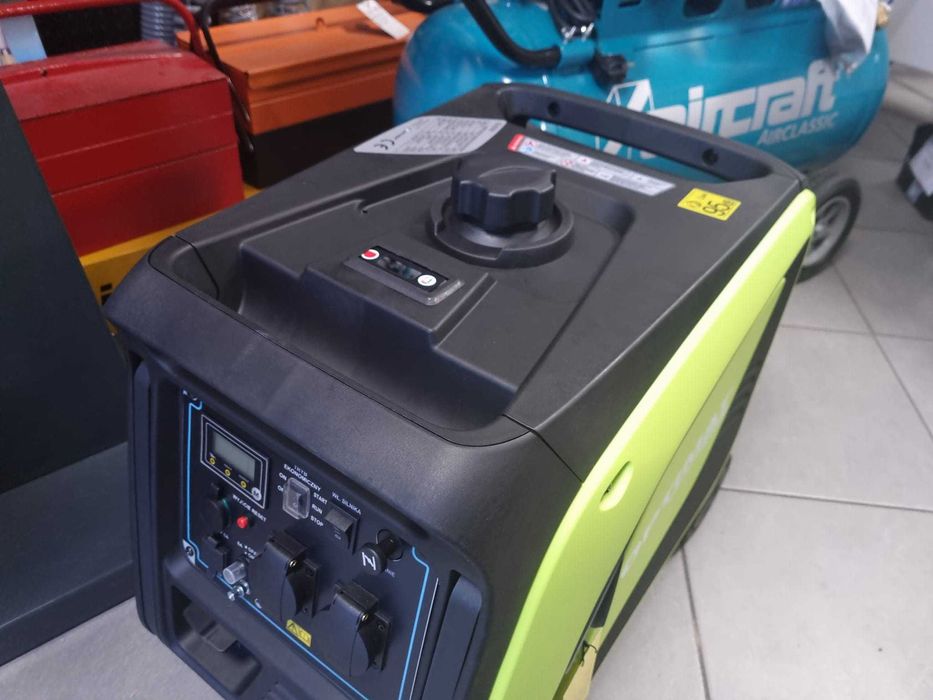 Agregat generator prądotwórczy OPTIMAT IE4500 3,8kW 230V 12V INWERTER