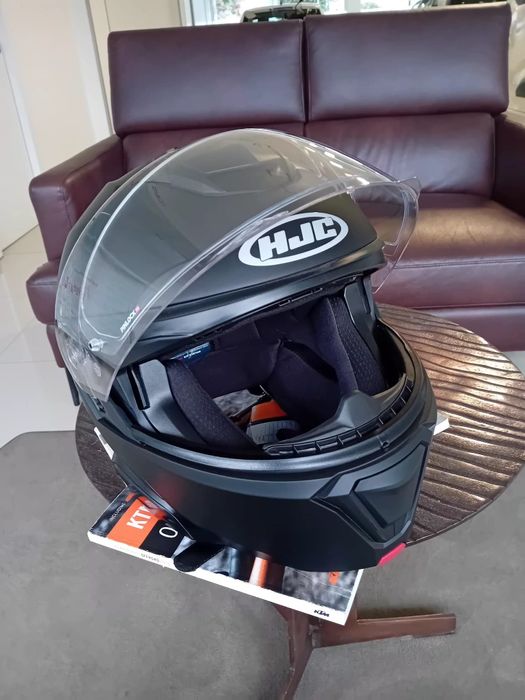 Capacete Moto HJC i91 Matte Black 2025 Pinlock