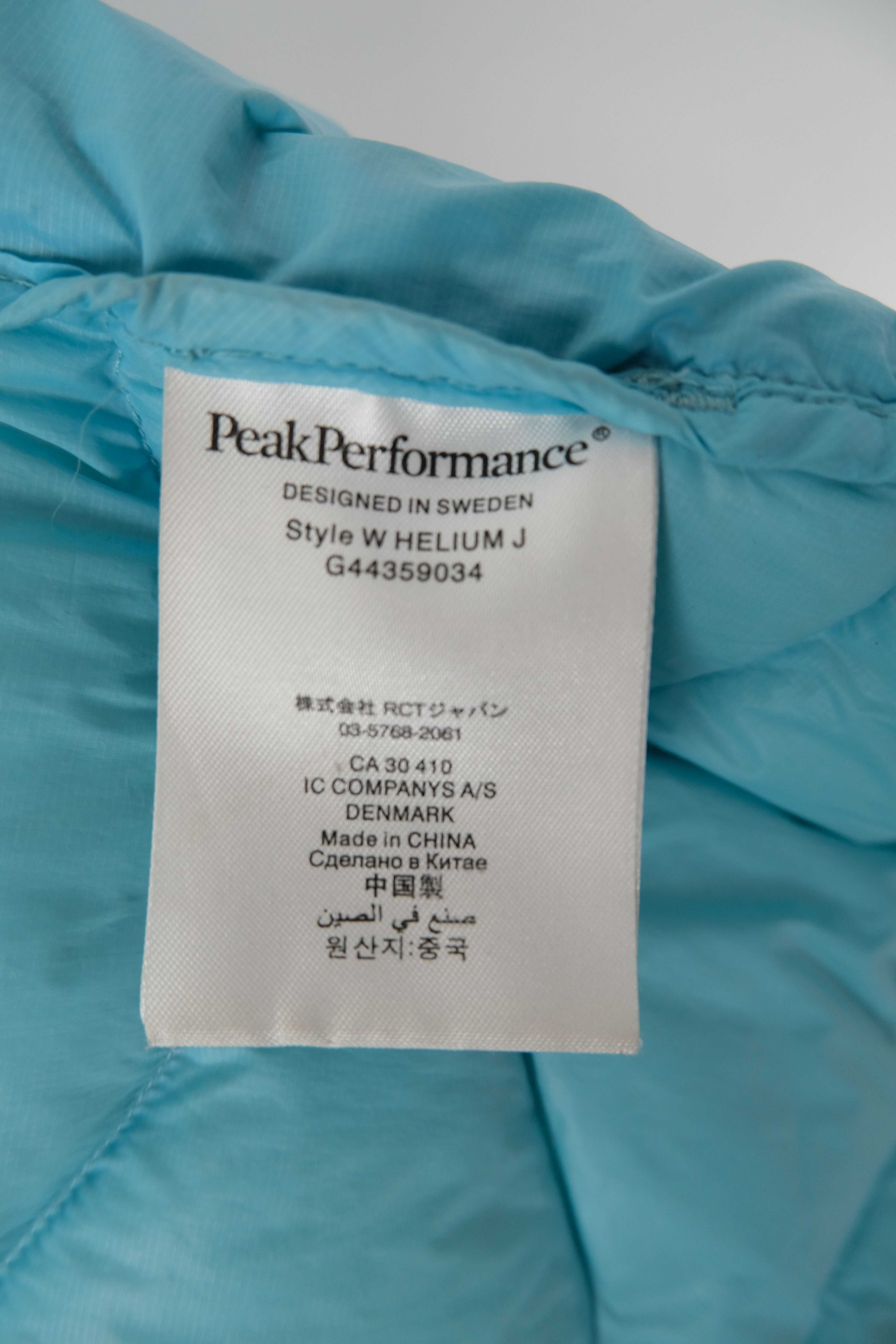 Peak Performance W helium J puchowa damska r L