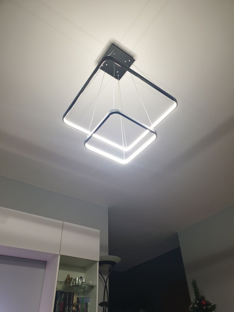 Lampa LED wisząca regulowana