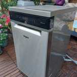 zmywarka whirlpool wąska 45 cm szerokości w kolorze inox