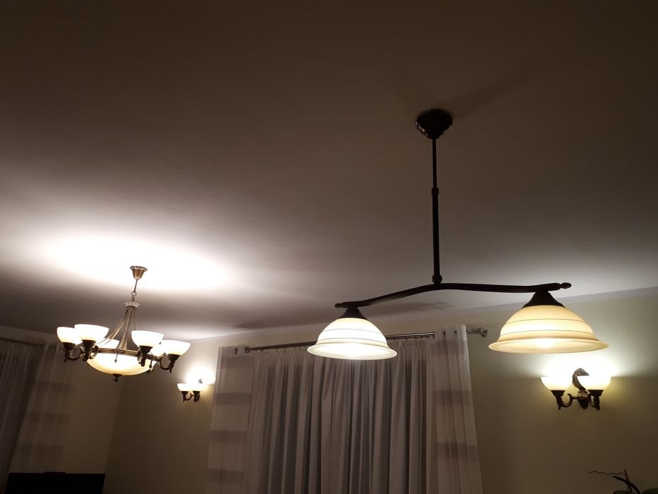 Lampy do salonu - komplet nowa niższa cena