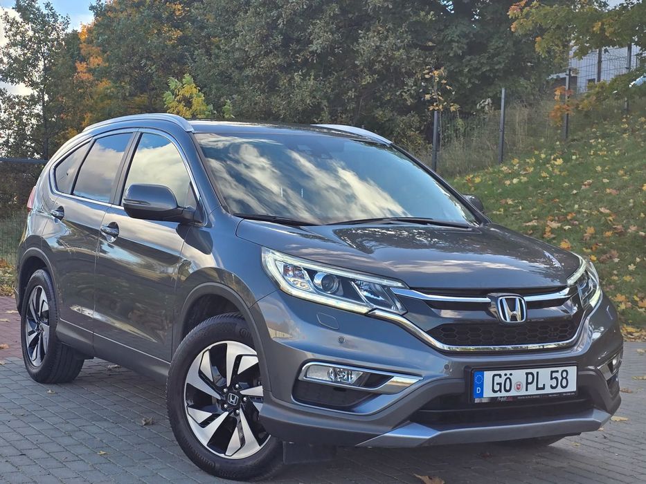 Honda CR-V 160KM *4x4*LED*Navi*Kamera*Półskóry*2xPDC*2KplAlu*Iwł*Serwis*