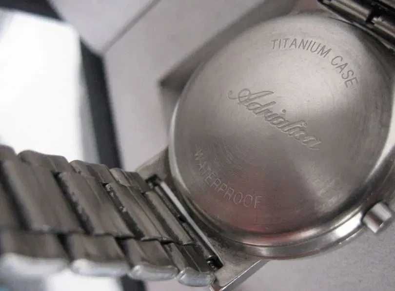 zegarek Adriatica szwajcarski tytanowy