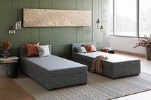 Tapczan jednoosobowy EKO łóżko hotelowe sofa kanapa SOLIDNE WYTRZYMAŁE