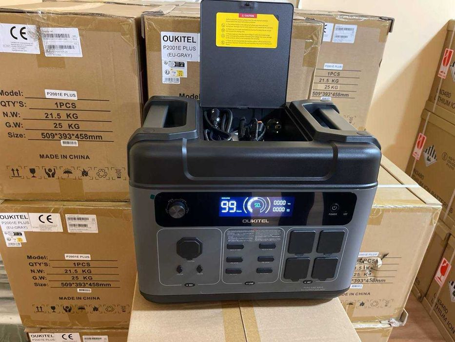 Зарядна станція Oukitel P2001E Plus 2025 року